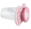 Силіконова ортодонтична пустушка Nuvita Air55 Cool Be Happy, 0+ міс., світло-рожевий (NV7064RQ) - мініатюра 2