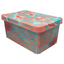 Коробка Qutu Style Box Coral, 10 л, 34,5х23х16 см, кораловий (STYLE BOX с/к CORAL 10л.) - мініатюра 1