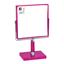 Зеркало на подставке Beter Viva Make Up Macro Mirror двухстороннее 14.5 см розовое - миниатюра 1
