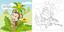 Раскраска Кристал Бук Животные Прогулка в джунглях, с аликациями и заданиями, 40 наклеек, 16 страниц (F00026147) - миниатюра 3