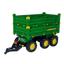 Прицеп на 6 колесах Rolly Toys rollyMulti Trailer John Deere, зеленый (125043) - миниатюра 1