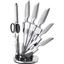 Набір кухонних ножів Heinner Magnium з фіксованим лезом, 8 предметів (HR-GL-8PCS) - мініатюра 1