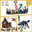 Конструктор LEGO Creator Корабль викингов и змей Мидгарда, 1192 детали (31132) - миниатюра 5