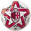 Футбольный мяч Mondo A.C. Milan, 23 см (26022) - миниатюра 1