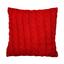 Подушка декоративная Прованс Косы, 33х33 см, красный (27419) - миниатюра 1