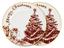 Набір тарілок Lefard Merry Christmas 19 см, білий, 2 шт (924-745) - мініатюра 1