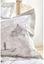 Постельное белье Karaca Home Akina gri, ранфорс, полуторное, серый (svt-2000022216289) - миниатюра 2