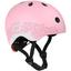 Шлем защитный Scoot and Ride светоотражающий, с фонариком, 45-51 см (XXS/XS), розовый (SR-210225-ROSE) - миниатюра 1