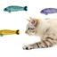 Игрушка для кошек Barksi Шпроты с кошачьей мятой и колокольчиком 16.5 см 3 шт. - миниатюра 8