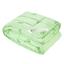 Одеяло антиаллергенное Dotinem Sagano Зима, двуспальный, 210х175 см, зеленый (svt-2000022308908) - миниатюра 1