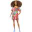 Кукла Barbie Модница в ярком платье-футболке (HJT00) - миниатюра 1