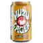 Пиво Hitachino Nest Beer Yuzu Lager, світле, нефільтроване, 5,5%, з/б, 0,35 л - мініатюра 1