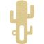 Прорізувач для зубів MinikOiOi Cactus Mellow Yellow, силіконовий (101090006) - мініатюра 1