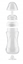 Бутылочка для кормления Nuvita Mimic Collection, антиколиковая, 250 мл, белый (NV6031BIANCO) - миниатюра 2