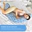 Подушка для беременных и кормления Papaella U-образной формы с пуговицей, 30х190 см, акварель деним - миниатюра 4