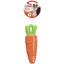 Іграшка для собак Camon морква з пищалкою, 18 см - мініатюра 1