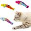 Іграшка для котів Barksi Рибки з котячою м'ятою та дзвіночком 16.5 см 3 шт. - мініатюра 7