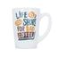 Чашка Luminarc New Morning Life Is Short, 320 мл (6596234) - мініатюра 1