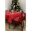 Скатертина Прованс Merry Christmas 220х132 см червона (31472) - мініатюра 6