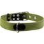 Нашийник для собак Collar, бавовняний, 31-41x2 см, зелений - мініатюра 1
