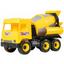 Машинка Tigres Middle Truck Бетонозмішувач жовта (39493) - мініатюра 1