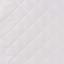 Чехол на подушку Руно Ромб на молнии, стеганый микрофайбер, 50х70 см, белый (382.52У_ромб) - миниатюра 3