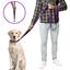 Повідець для собак BronzeDog Mesh, розмір L, 200х2,5 см, фіолетовий - мініатюра 9