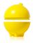 Іграшка для ванної Moluk Плюї, жовта (43020) - мініатюра 2