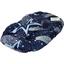 Лежак-подушка Lusky Pet Дрьома №1 зірка, блакитна, 45х60 см - мініатюра 1