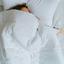 Одеяло антиаллергенное MirSon Royal Pearl Hand Made EcoSilk №066, демисезонное, 110x140 см, белое - миниатюра 6