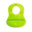 Нагрудник резиновый Baby Team, зеленый (6500) - миниатюра 1