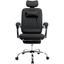 Офисное кресло GT Racer X-8003 Fabric, черное (X-8003 Black) - миниатюра 2