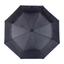 Зонт полуавтоматический Bergamo Sky, черный с синим (7040004) - миниатюра 3