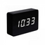 Смарт-будильник с термометром Gingko Brick, черный (GK15W10) - миниатюра 1
