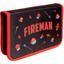 Пенал жесткий Smart HP-04 Fireman, 13х21х4 см, черный (533296) - миниатюра 2
