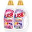 Набір Losk: Гель для прання Losk Color Ароматерапія Ефірні олії та аромат квітки Жасмину, 855 мл + Гель для прання Losk Color Ароматерапія Ефірні олії та аромат Малайзійської квітки, 855 мл - мініатюра 1