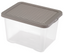 Ящик пластиковый с крышкой Heidrun Intrigobox, 28 л, 43х33х26 см, серо-коричневый (4683) - миниатюра 1