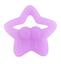 Прорезыватель силиконовый Baby Team Морские жители, фиолетовый (4008_фиолетовая_звездочка) - миниатюра 1