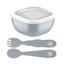 Набір дитячого посуду Tramontina Baby Le Petit, 3 предмети, сірий (23797/603) - мініатюра 1