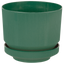 Горшок для цветов Serinova Lux, 1.7 л, зеленый (S281-Yesil) - миниатюра 1