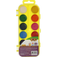 Акварельні фарби ZiBi Kids Line, 12 кольорів, жовтий (ZB.6544-15) - мініатюра 1