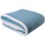 Одеяло Soho Plush hugs Silver blue флисовое, 220х200 см, голубое с белым (1226К) - миниатюра 1