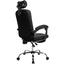 Офісне крісло GT Racer X-8003 Fabric, чорне (X-8003 Black) - мініатюра 6
