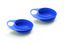 Тарелка Nuvita Easy Eating, глубокая, синий, 2 шт. (NV8431Blue) - миниатюра 1