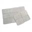 Набор ковриков Irya Sandy silver, 100х65 см и 65х45 см, серебристый (svt-2000022260787) - миниатюра 1
