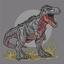 Картина по номерам ArtCraft Гиганотозавр 30x30 см (15575-AC) - миниатюра 1