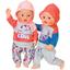 Набор одежды для куклы Baby Born Zapf Трендовый спортивный костюм розовый (826980-1) - миниатюра 3