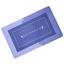 Коврик суперпоглащающий в ванную Stenson 80x50 см прямоугольный фиолетовый (26276) - миниатюра 2