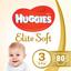 Подгузники Huggies Elite Soft 3 (5-9 кг), 80 шт. (2 уп по 40 шт.) - миниатюра 2