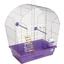 Клетка для птиц Природа Лина, 54х27х44 см, фиолетовая - миниатюра 1